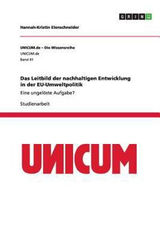Paperback Das Leitbild der nachhaltigen Entwicklung in der EU-Umweltpolitik [German] Book