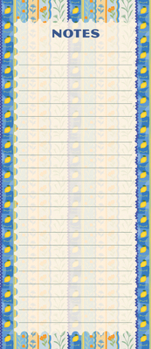 Misc. Mediterranean Moments Magnetic List Pad Book