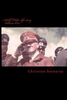 Paperback Adolf Hitler life story - Volume One Book