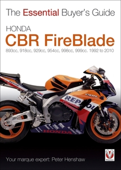 Honda CBR FireBlade: 893cc, 918cc, 929cc, 954cc, 954cc, 998cc, 999cc 1992-2010