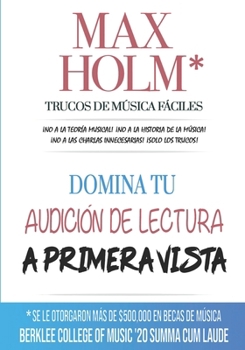 Paperback ¡Domina tu audición de lectura a primera vista! [Spanish] Book