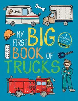 Paperback My First Big Book of Trucks Book