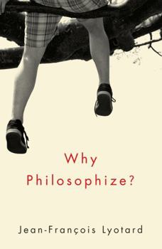 Hardcover Why Philosophize? Book