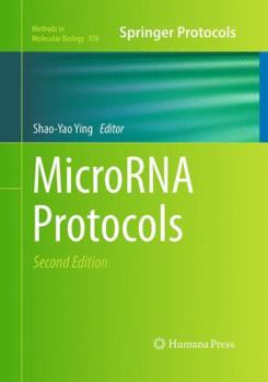 Microrna Protocols - Book #1733 of the Methods in Molecular Biology