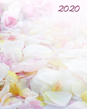 Paperback 2020: Large 8"x 10" Daily and Monthly Agenda Planner and Organizer - 1-Page-a-Day to Plan, Organize and Be Productive V53 Book