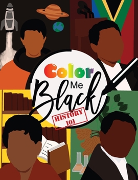 Paperback Color Me Black History 101 Book