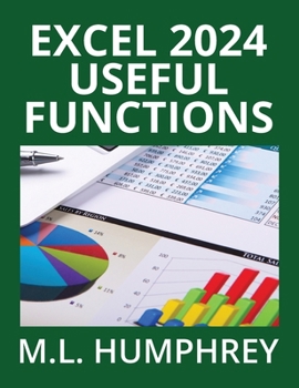 Hardcover Excel 2024 Useful Functions Book