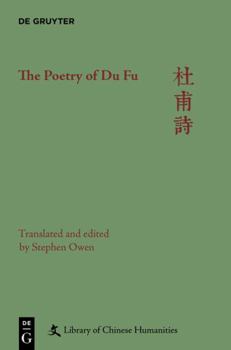Hardcover The Poetry of Du Fu Book