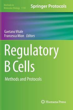 Hardcover Regulatory B Cells: Methods and Protocols Book