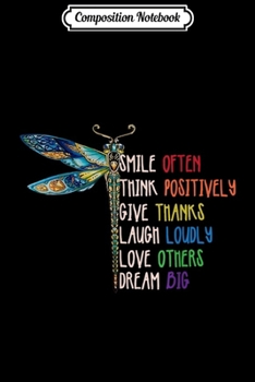 Composition Notebook: Motivation - Inspiration Cute Gift Dragonfly  Journal/Notebook Blank Lined Ruled 6x9 100 Pages