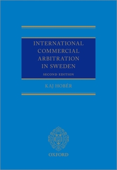 Hardcover International Commercial Arbitration in Sweden Book