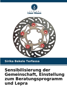 Paperback Sensibilisierung der Gemeinschaft, Einstellung zum Beratungsprogramm und Lepra [German] Book