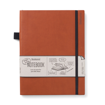 Bookaroo Bigger Things Notebook Brown