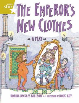Paperback Rigby Star guided 2 Gold Level: The Emperor's New Clothes Pupil Book (single) Book