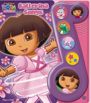 Hardcover Little Music Note Dora the Explorer Ballerina Song Book