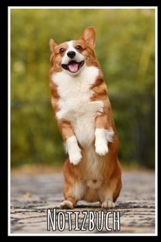 Notizbuch: Planer mit Hund für deine Notizen. 120 Seiten mit Punkten und glänzendem Softcover (German Edition)