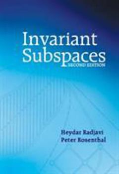 Paperback Invariant Subspaces Book