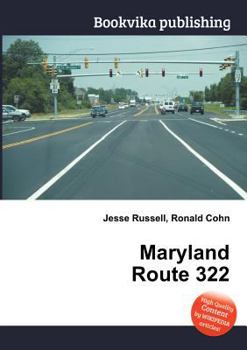 Paperback Maryland Route 322 Book