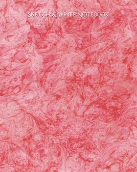 Sketch and Write Notebook: 8 X 10 123 Page Standard Spaced Rule Lined Journal (right page) 123 Page Blank Unlined Sketchbook (left page) School Subject Book Notes Student Kids Artists Poets Songwriter