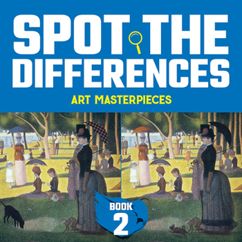 Paperback Spot the Differences: Art Masterpieces, Book 2 Book