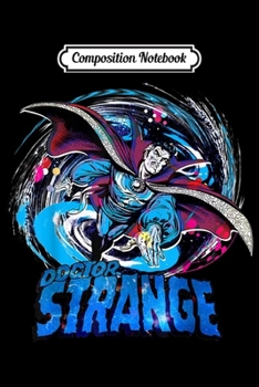 Composition Notebook: Marvel Doctor Strange Classic Retro Magic Warp Logo  Journal/Notebook Blank Lined Ruled 6x9 100 Pages
