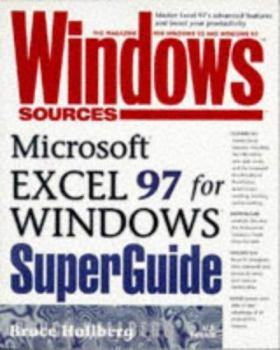 Paperback Windows Sources Microsoft Excel 97 for Windows Superguide Book