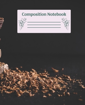 Paperback Composition Notebook: Wide Ruled Notebooks Paper - Composition Notebook (Diary, Journal) 7.5x9.25in 110 Pages Wide Ruled Notebooks Paper Book