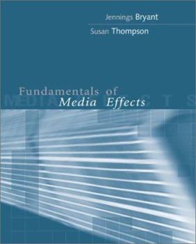 Paperback Fundamentals of Media Effects Book