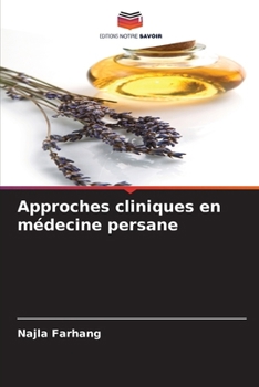 Paperback Approches cliniques en médecine persane [French] Book