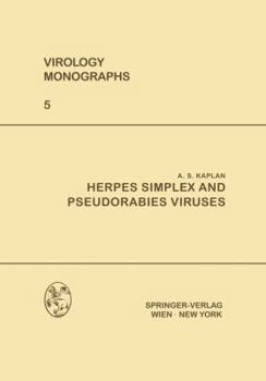Paperback Herpes Simplex and Pseudorabies Viruses Book