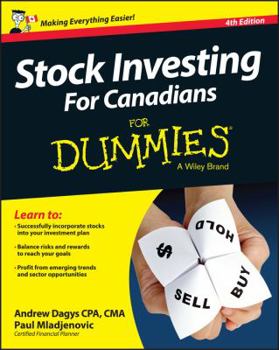 Paperback Stock Investing for Canadians for Dummies Book