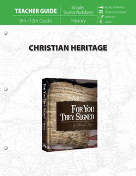 Paperback Christian Heritage (Teacher Guide) Book