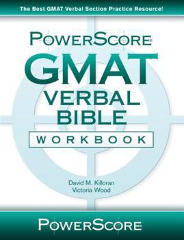 Paperback Powerscore GMAT Verbal Bible Workbook Book