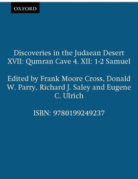 Hardcover Qumran Cave 4: XII: 1-2 Samuel Book