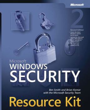 Paperback Microsoft Windows Security Resource Kit [With CDROM] Book