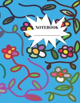 NOTEBOOK: NOTEBOOK FOR KIDDS| Cute Wide Ruled Paper Notebook Journal - College classic Ruled Pages Large|  College & Writing Notes (Positive Vibrations).