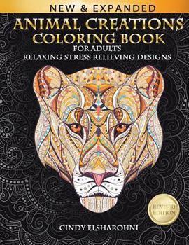 Paperback Animal Creations Coloring Book: Inspired by Nature Book