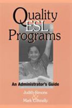 Paperback Quality ESL Programs: An Administrator's Guide Book