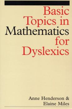 Paperback Basic Topics in Mathematics for Dyslexia Book