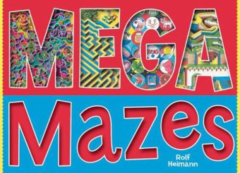 Paperback Mega Mazes Book