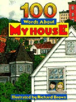 Hardcover 100 Words about My House Book