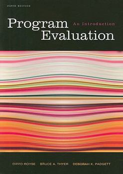 Program Evaluation: An Introduction