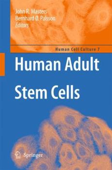 Paperback Human Adult Stem Cells Book