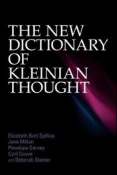 Paperback The New Dictionary of Kleinian Thought Book