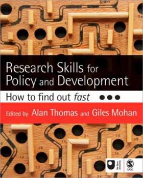 Paperback Research Skills for Policy and Development: How to Find Out Fast Book