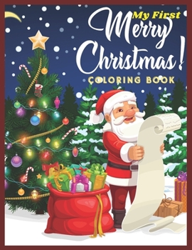 Paperback My First Merry Christmas Coloring Book