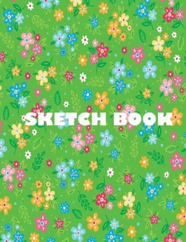 Paperback notebook for drawing for girls Writing Painting Sketching or Doodling 8.5*11 Book