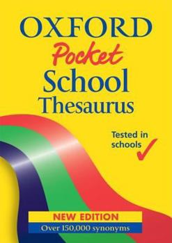 Hardcover Oxford Pocket School Thesaurus Book