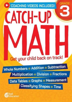 Paperback Catch-Up Math: 3rd Grade Book