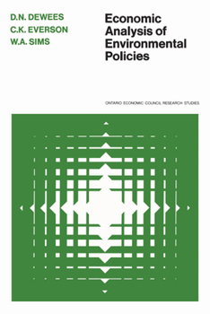 Paperback Economic Analysis of Environmental Policies Book